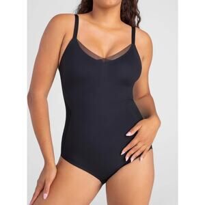 Honeylove CrossOver Cami Bodysuit Vamp Black Size XS / EUCd